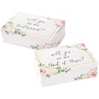 White 2mm A4 Size Gift Box , Flat Pack Gift Boxes With Logo Printed