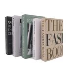 FSC Certificate Recyclable Book Cardboard Boxes , Decorative Fake Book Boxes